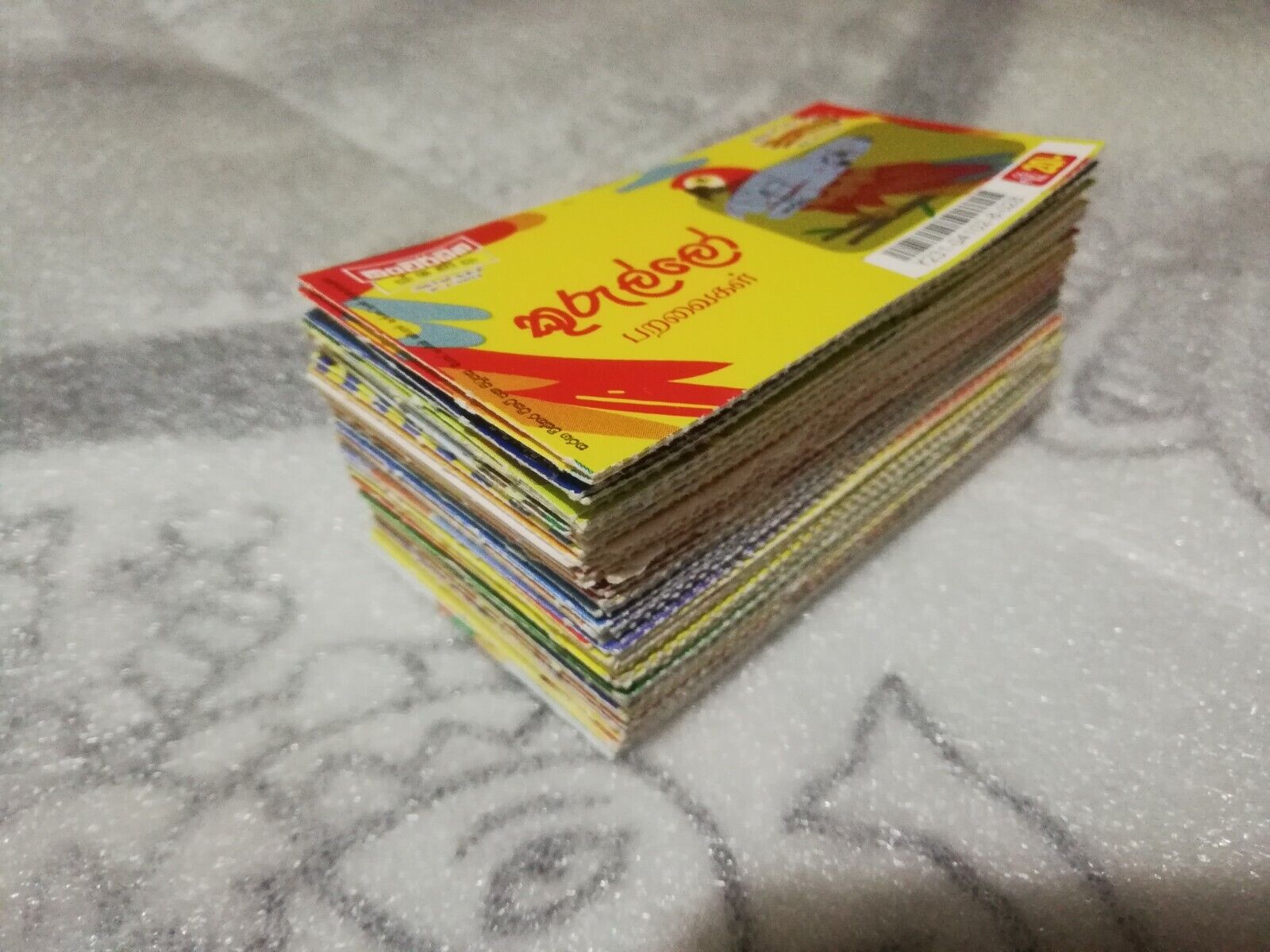 100 Pcs Sri Lankan Scratch Lottery Tickets Collection 2019 For Collectors Без бренда - фотография #2