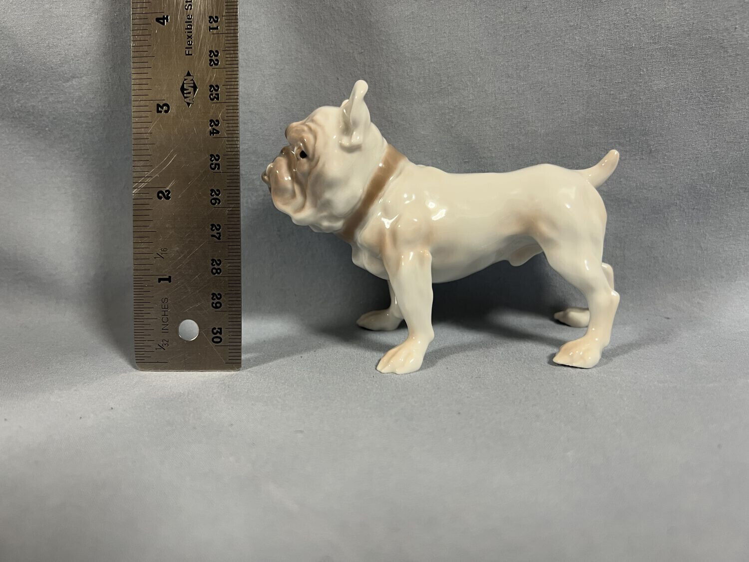 Bing & Grondahl Denmark B&G 2172 Bulldog Porcelain Dog Figurine 3.5" H x4.5" L Bing Grondahl - фотография #7
