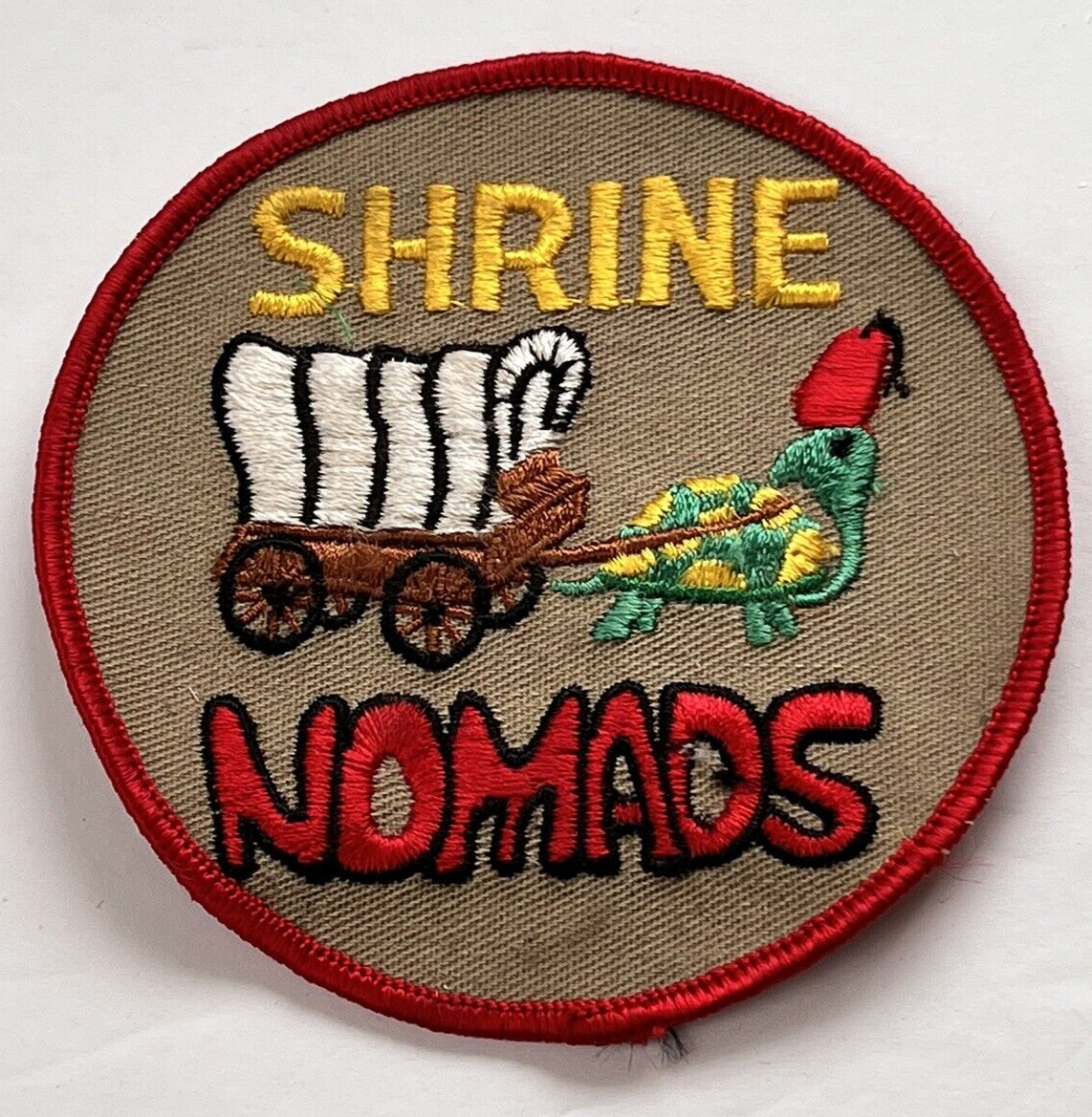 Midian Shrine Nomads Patch 4 inch Shriners Brand New Без бренда