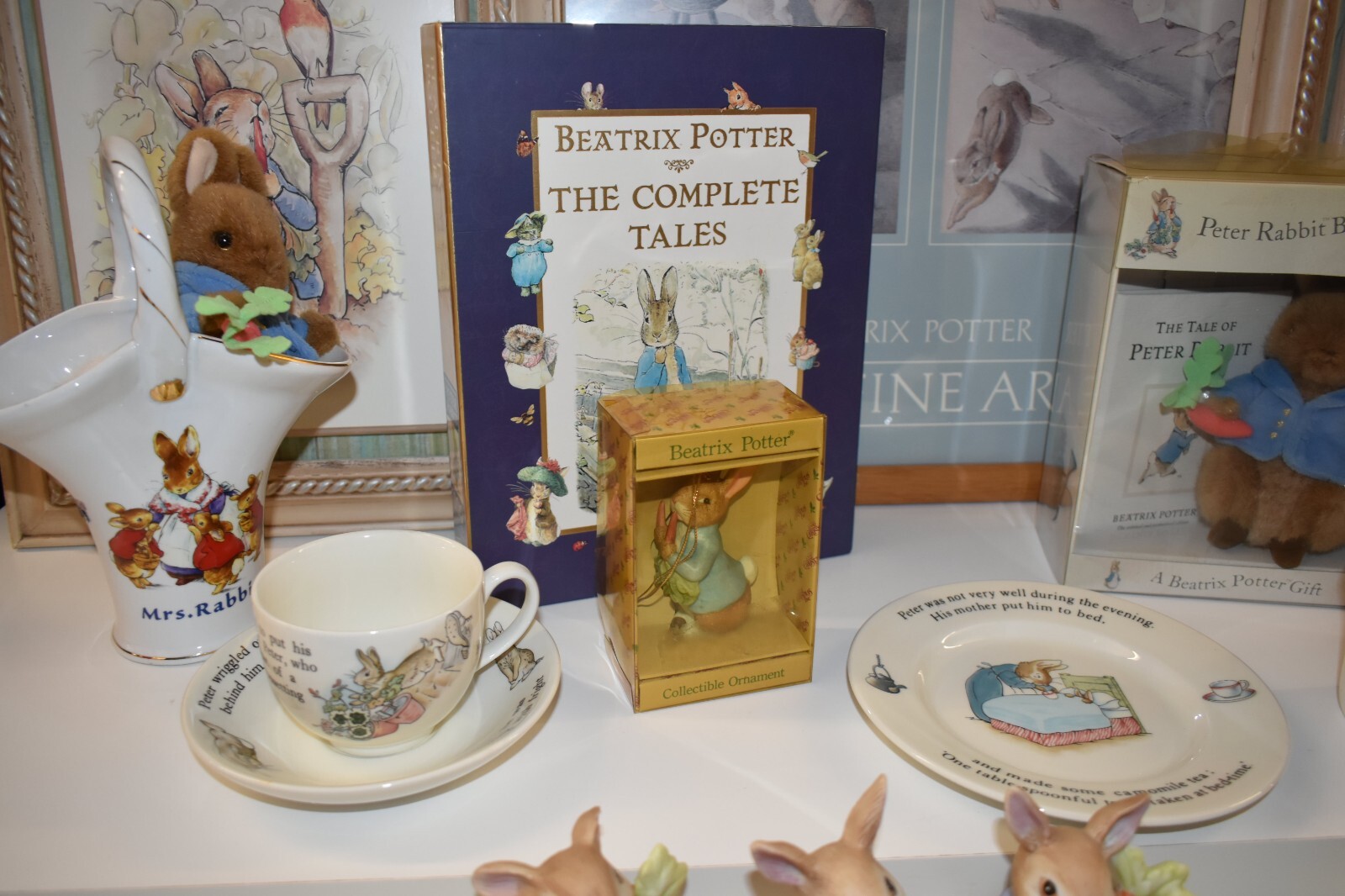 Huge Variety Beatrix Potter ~ Peter Rabbit Lot ~ Wedgwood ~ Pictures ~ China +++ Wedgwood - фотография #6