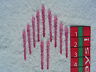 NEW 3" PINK Glass Icicles - Lot-12 Christmas Ornaments Glasswich - фотография #2