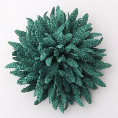 20pcs 7cm 2.75" Fabric Bark Flowers For Hairpins Satin Flower For Headbands Unbranded - фотография #10