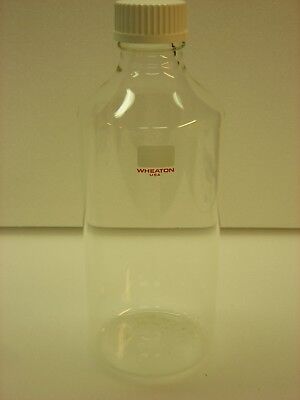 Case of 4 Wheaton Glass Laboratory Clear Roller Bottles w/ Screw Cap 348273 NEW WHEATON 348273 - фотография #2