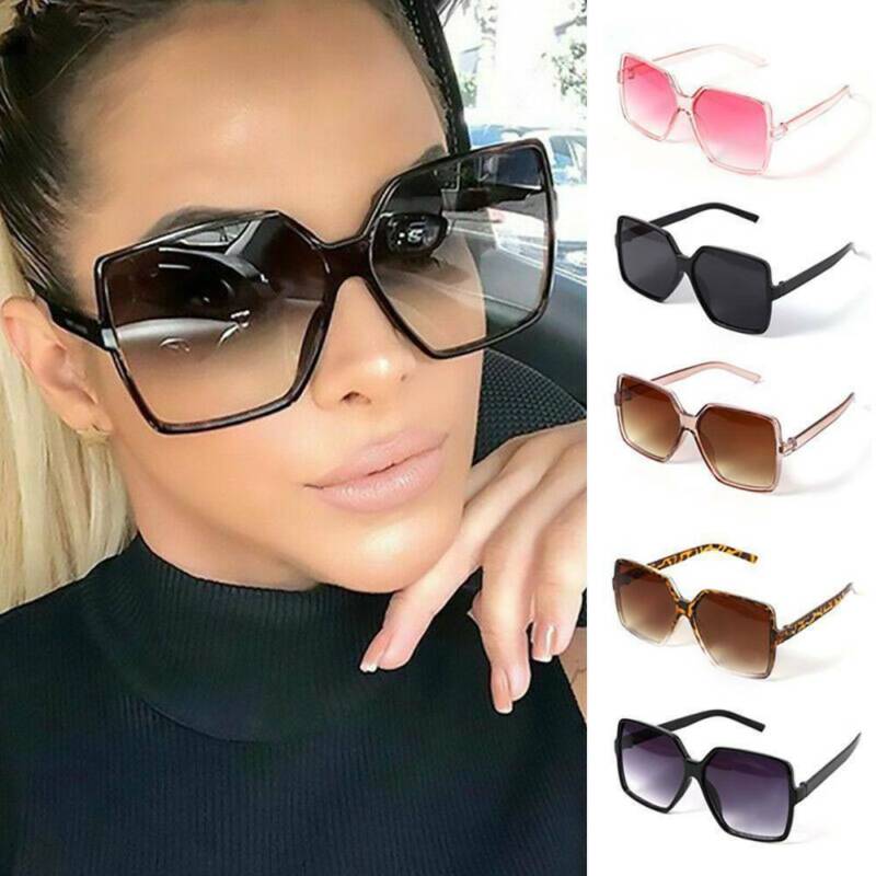 2022 Oversized Square Sunglasses Women Driving Outdoor Glasses Eyewear UV400 New Unbranded Does not apply - фотография #3