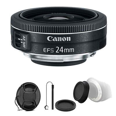 Canon EF-S 24mm f/2.8 STM Lens w/ Accessories For Canon Rebel T3i, T5 and T5i Canon NL-C-24-2.8-12-US-9522B002