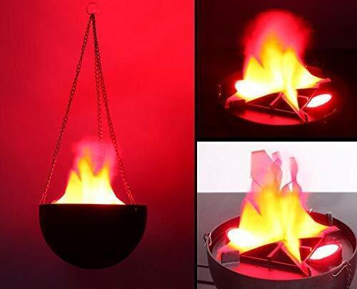 2PCS LED Fake Flame Effect Lamp Torch Light Fire Campfire Centerpiece with Pot Unbranded Does Not Apply - фотография #4
