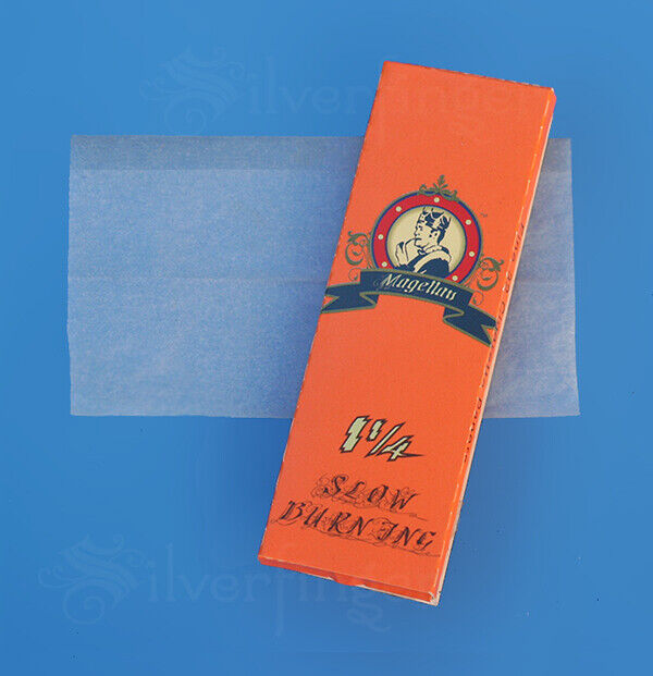 ROLLING PAPERS 15 PACKS 1.25 1¼ 77x45 mm 32 Leaves Cigarette Paper THEY ROCK! Magellan - фотография #4