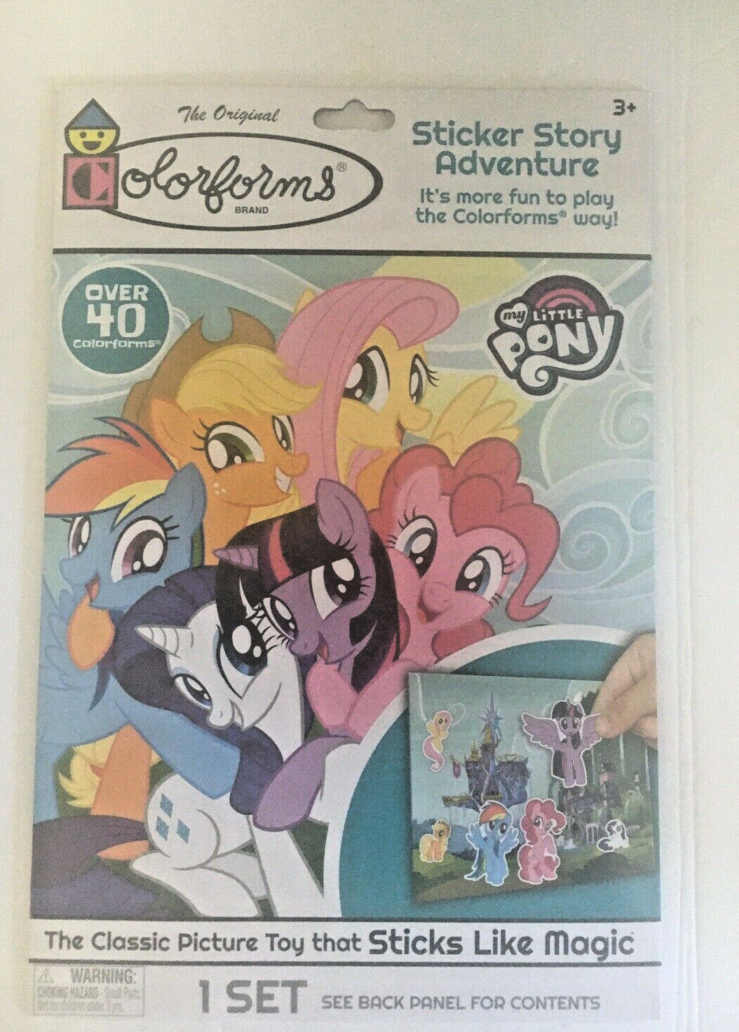 Lot Of 3 Colorforms Disney Mickey Frozen 2 My Little Pony Over 40 Colorforms Colorforms - фотография #6