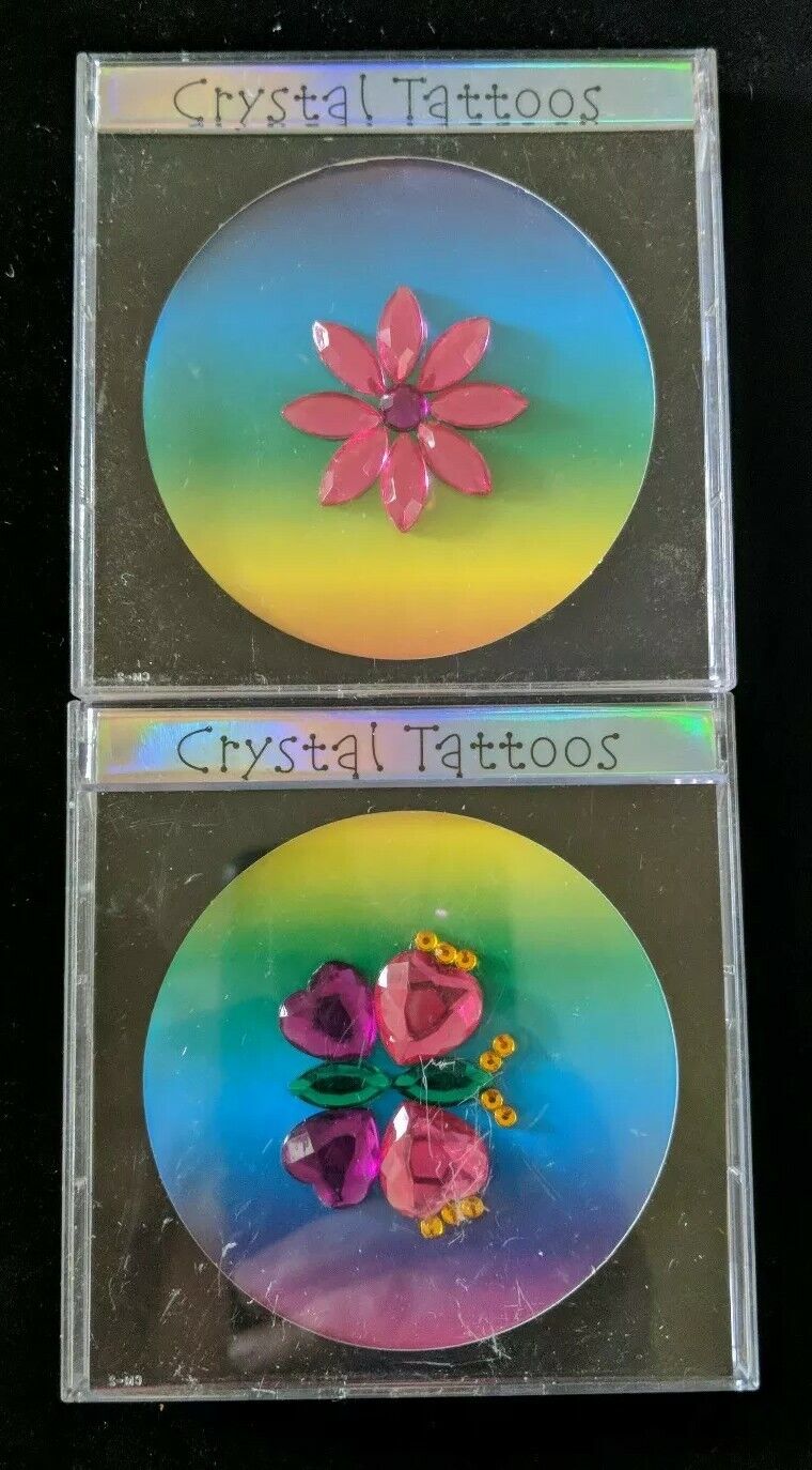 Body Charms Crystal Tattoos Adhesive Stick-on Skin Jewelry Summer Beach Dancing Unbranded Does Not Apply