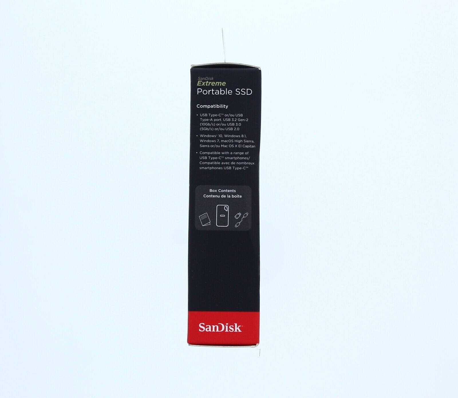 SanDisk Extreme Portable SSD 2TB/TO-B SanDisk SDSSDE61-2T00-G25 - фотография #5