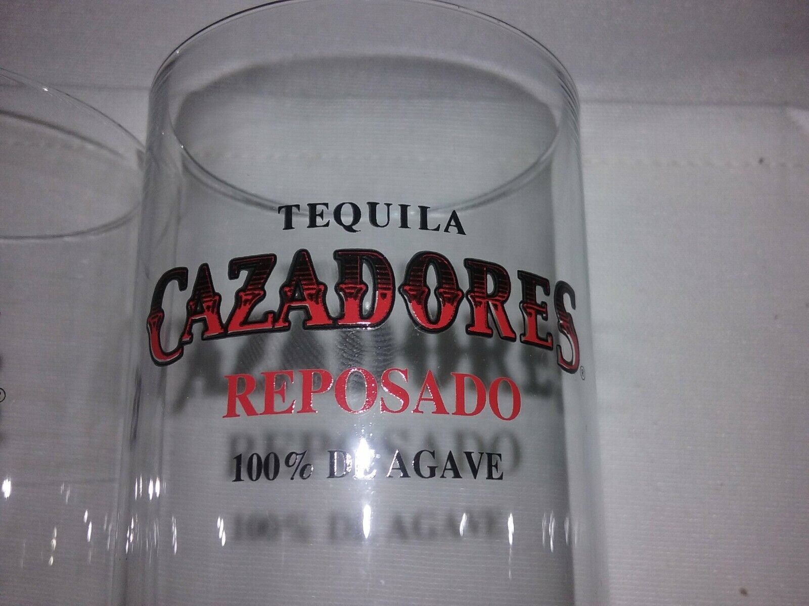 Set of 2  Liquor GLASSES CAZADORES Reposado 100% De Agave Mexico Tequila Est1870 Cazadores Reposado - фотография #4