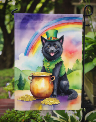 Schipperke St Patrick's Day Flag Garden Size DAC5605GF Без бренда - фотография #3