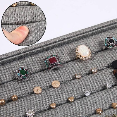 Wall Mount Earring Holder Organizer,Ring Jewelry Tray for Drawer Stud Unbranded - фотография #12