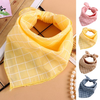 4PCS Pet Bandanas Cotton Washable Dog Bandanas Scarf Bowties Collar Pet Square Unbranded Does Not Apply