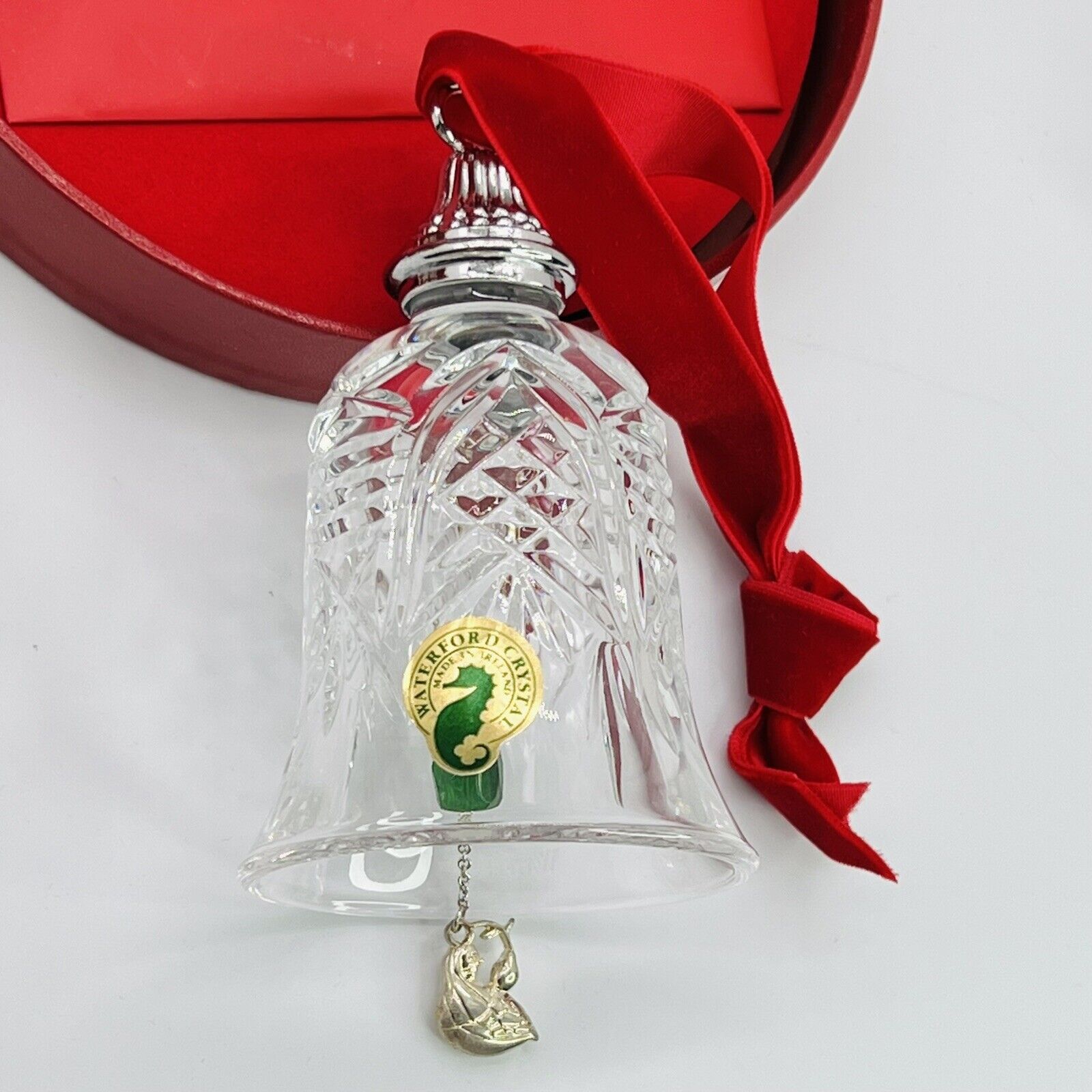 WATERFORD 12 DAYS OF CHRISTMAS Bells COMPLETE BOXED SET Crystal Ornaments MINTY Waterford - фотография #21