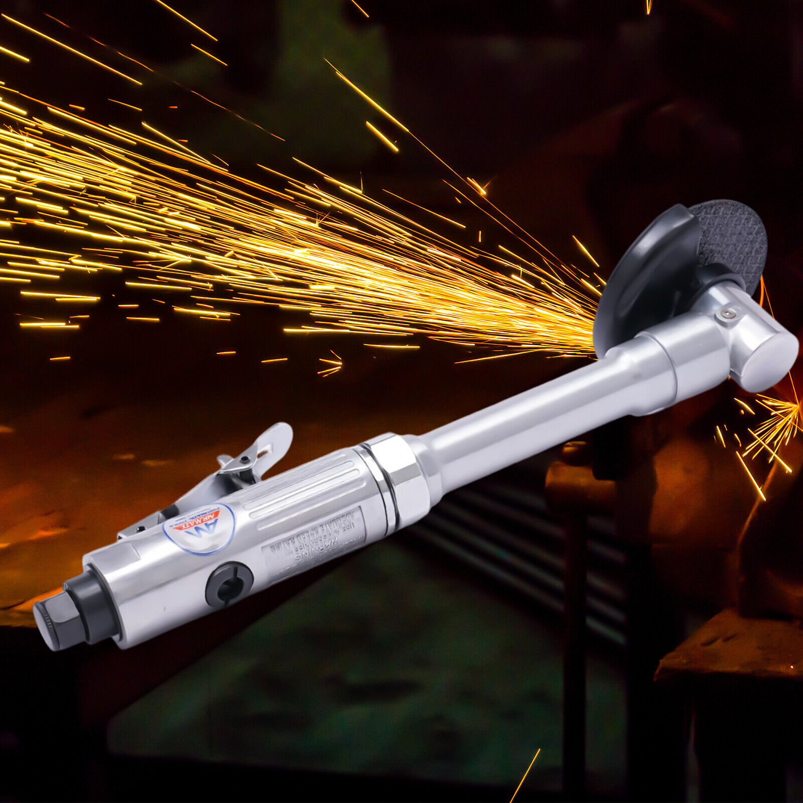3" 75MM Pneumatic Cutting Machine Long Handle Air Grinder Cutter Grinding Tool Unbranded Does Not Apply