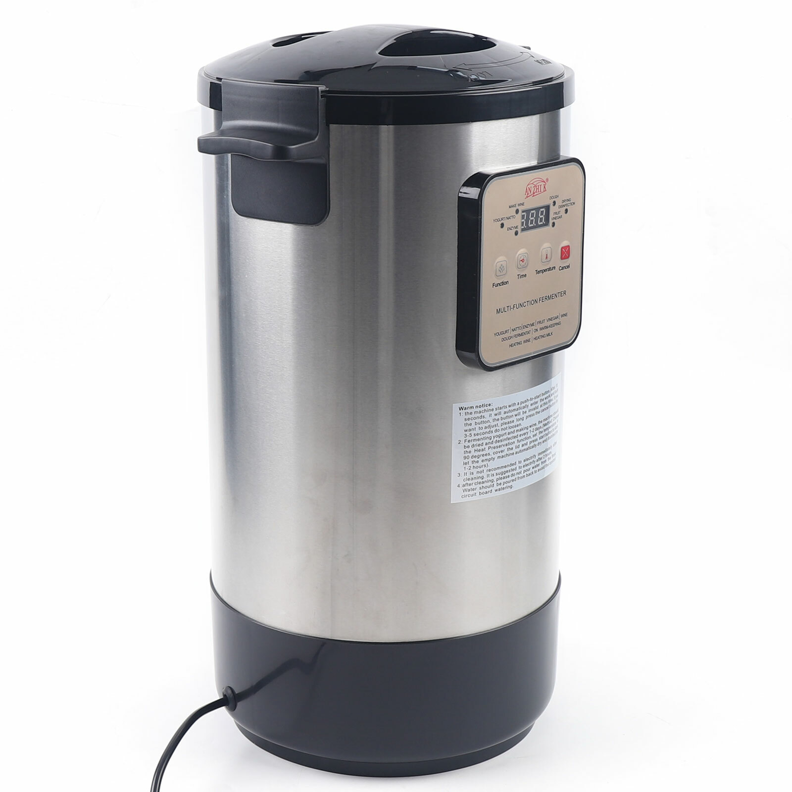 12L Commercial Stainless Steel Yogurt Machine Large Capacity Automatic Appliance Unbranded Does not apply - фотография #9