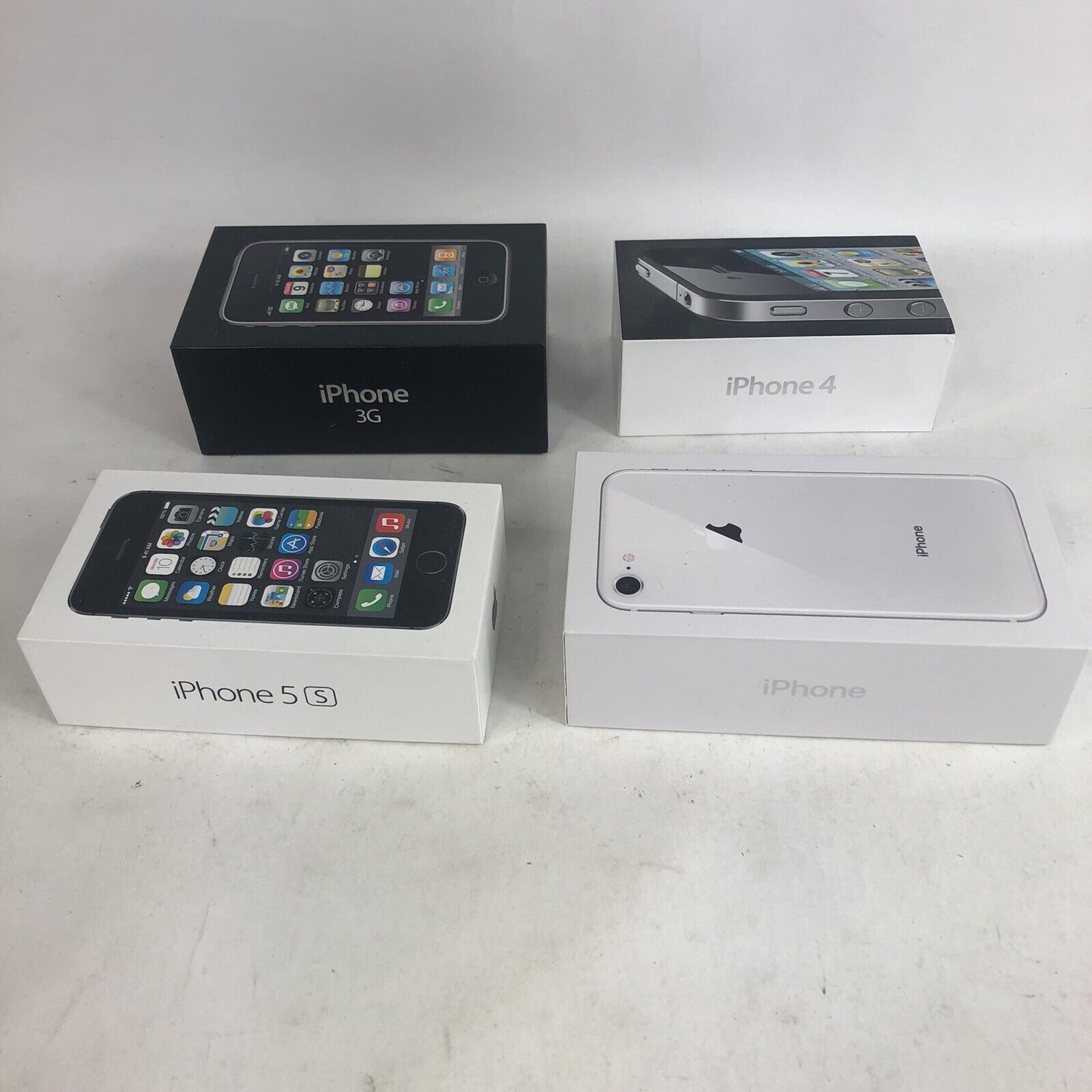 Lot of 9 Empty Boxes for 4 iPhones 1 iPad 2 1 MacBook Pro Apple TV HD Airpods  Apple N/A - фотография #10