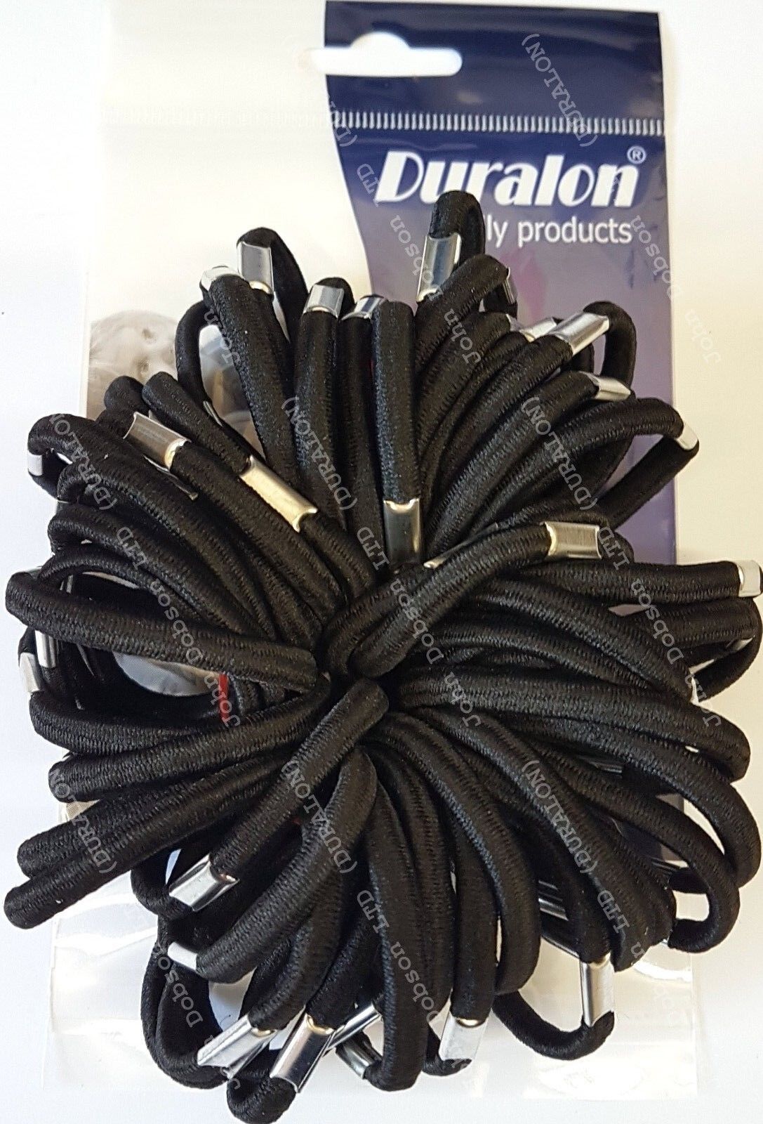 Duralon Set of 50 Black Thick Hair Elastics Bobbles Hair Bands Ponytail Hair Tie SOPHIE OUTLET SOPHIESetof50Black_a4c59_HairElastic_SOPHIEOUTL - фотография #7