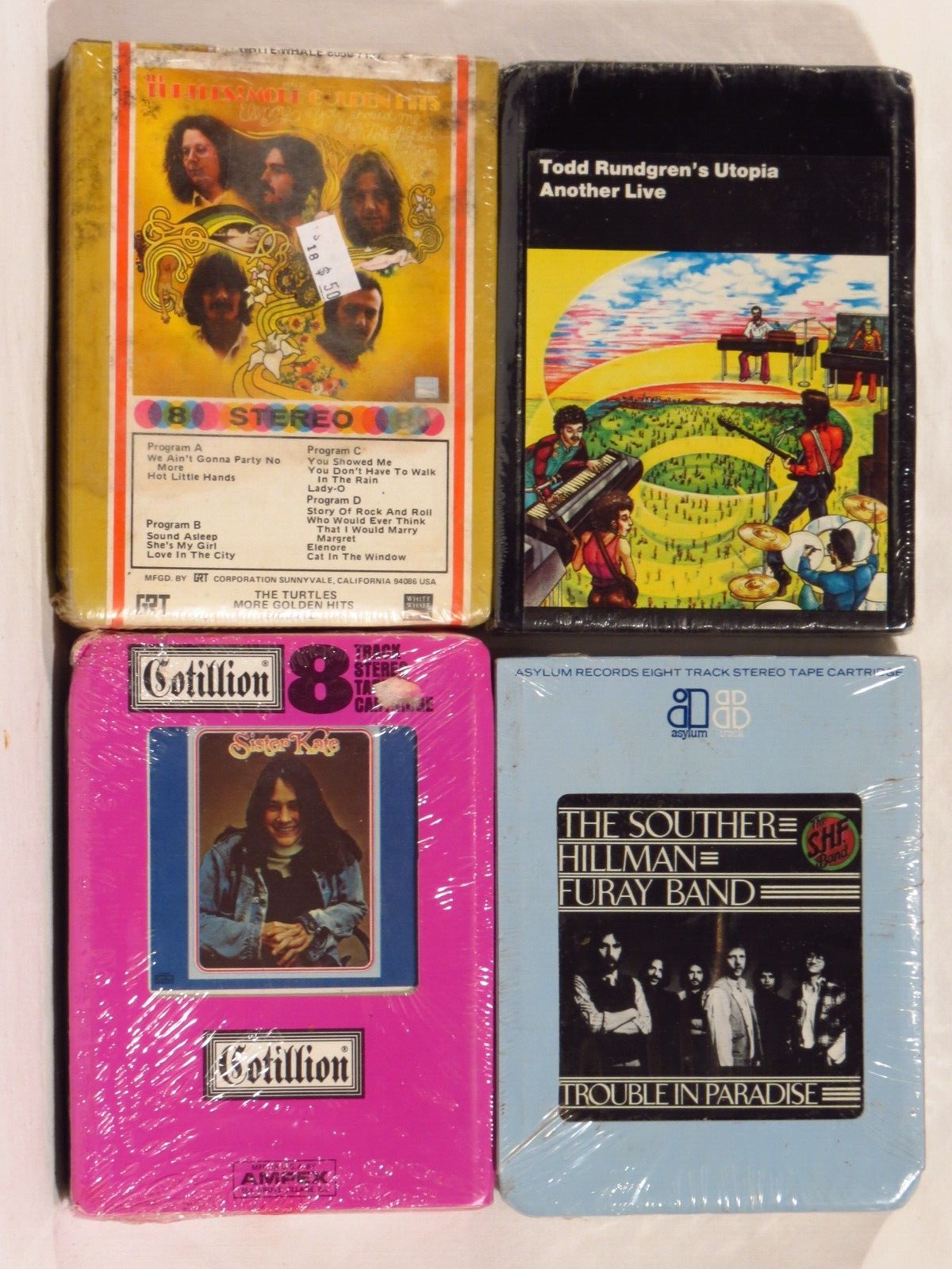 LOT (#2) of 20 US 8-Track tapes STILL SEALED - Rock, Soul, Folk, Jazz Без бренда - фотография #8