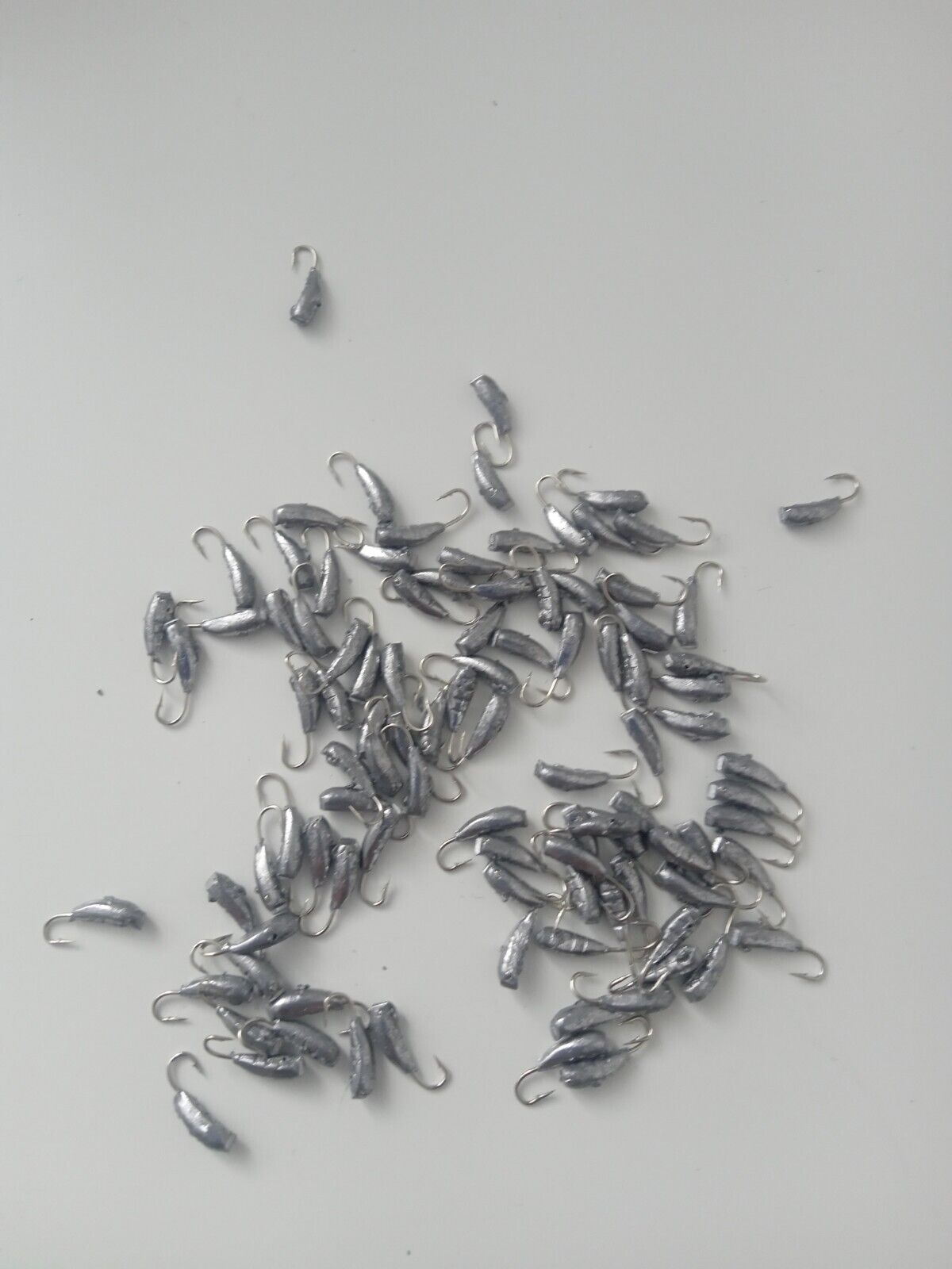 100 pcs in lot unpainted ice jigs winter ice fishing lures mormyshka Unbranded Does Not Apply