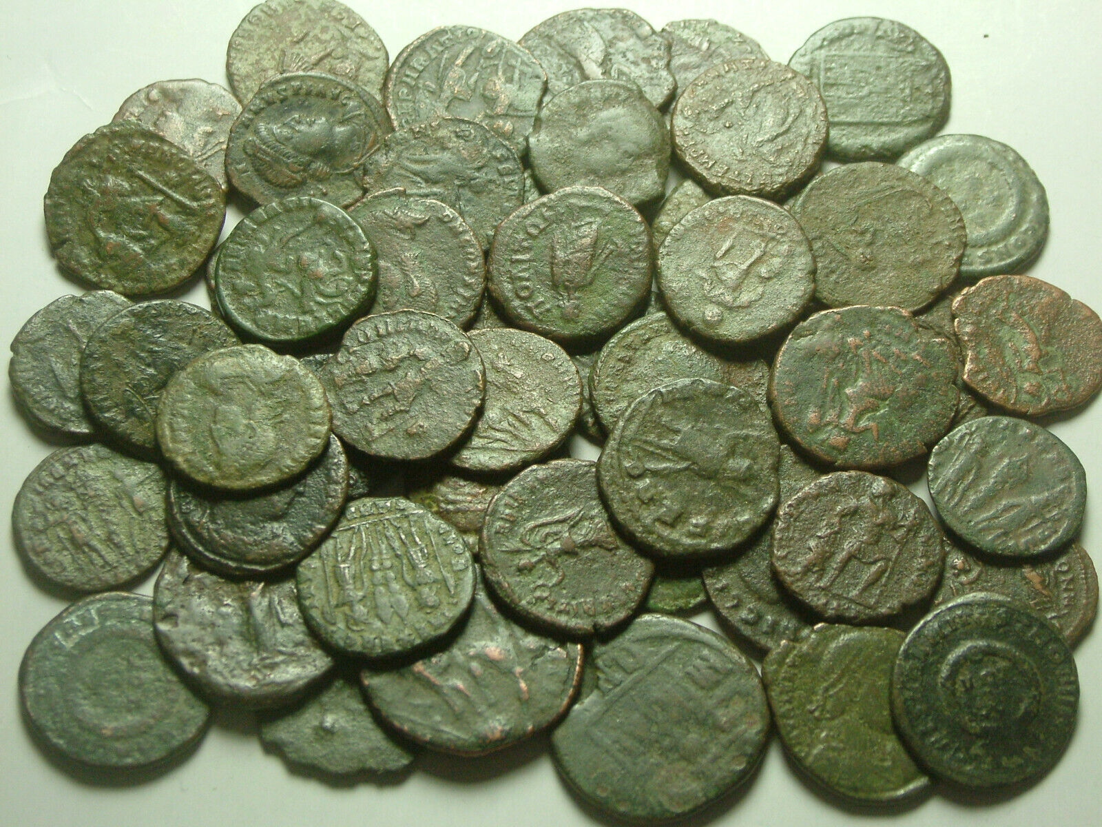 Lot genuine Ancient Roman coins Constantine/Valens/Constantius/Licinius/Constans Без бренда