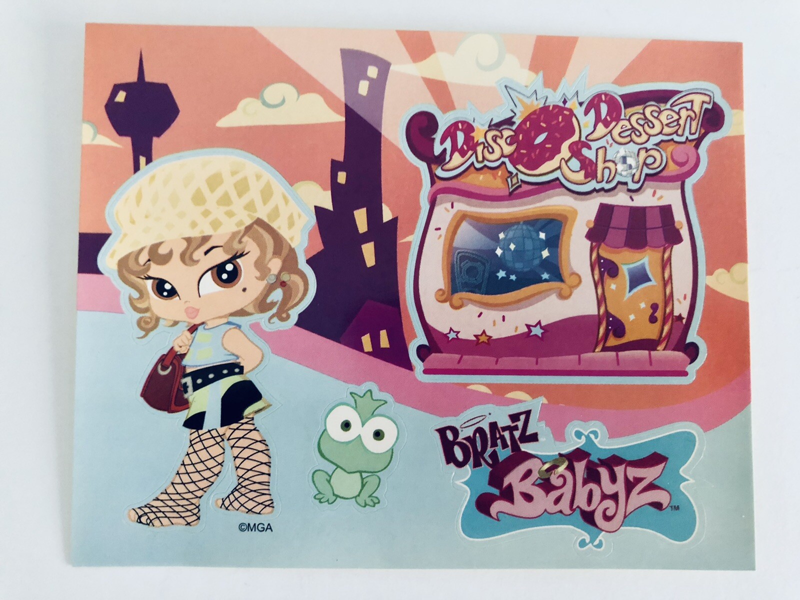 VIntage BRATZ BABYZ  50 Sticker Sheet Lot CLOE & YASMIN Mix/ Match 200 available Bratz/MGA Entertainment - фотография #3