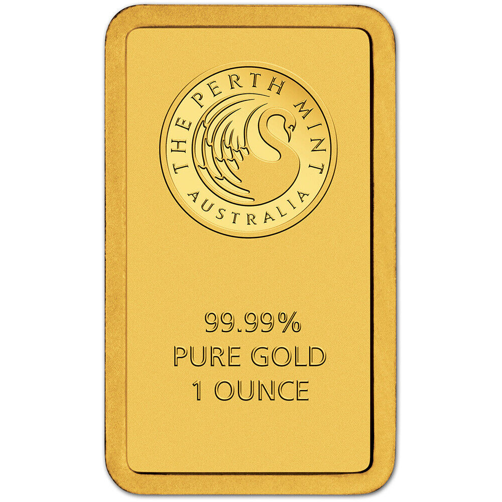 1 oz. Gold Bar - Perth Mint - 99.99 Fine in Assay Без бренда - фотография #3