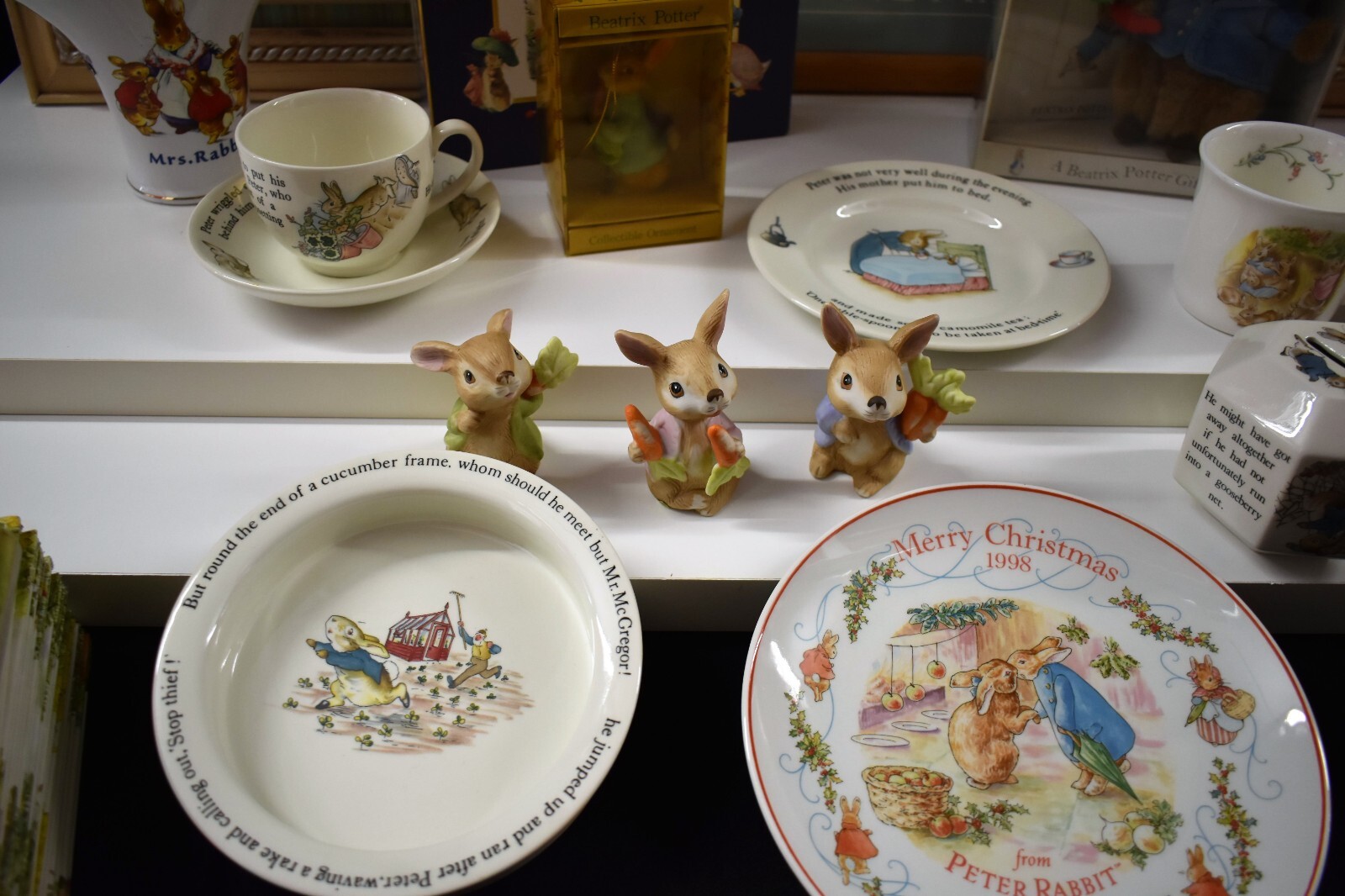 Huge Variety Beatrix Potter ~ Peter Rabbit Lot ~ Wedgwood ~ Pictures ~ China +++ Wedgwood - фотография #5