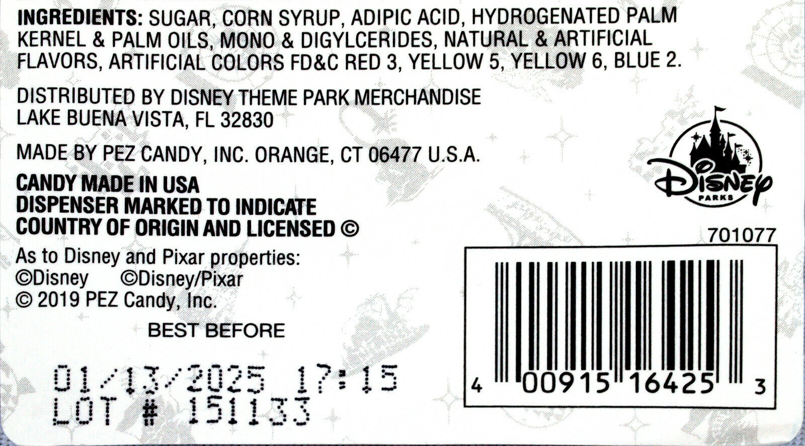Disney Parks Exclusive Pez Lot of 7 Mint On Cards Mickey, Minnie, Goofy, Donald+ Без бренда - фотография #11