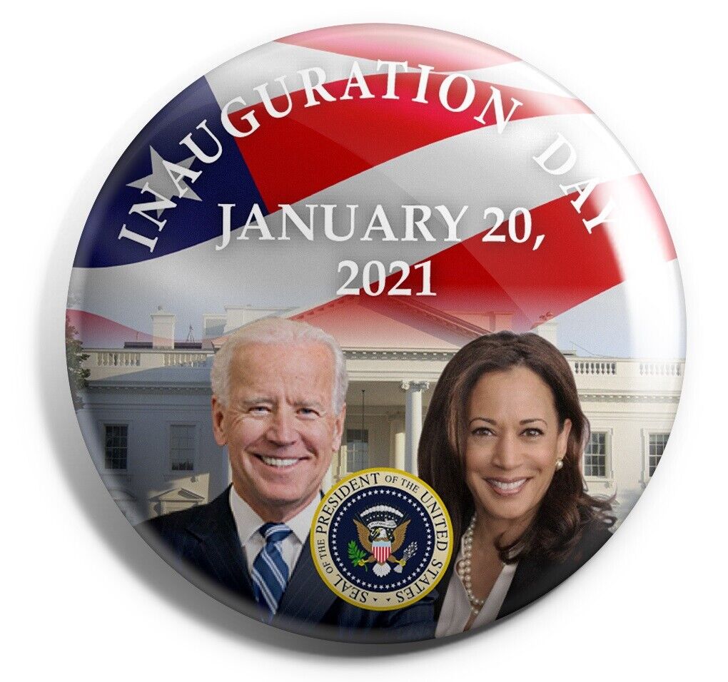 Joe Biden / Kamala Harris Inauguration Buttons set of 6 (INAUG-ALL)	 Без бренда - фотография #5