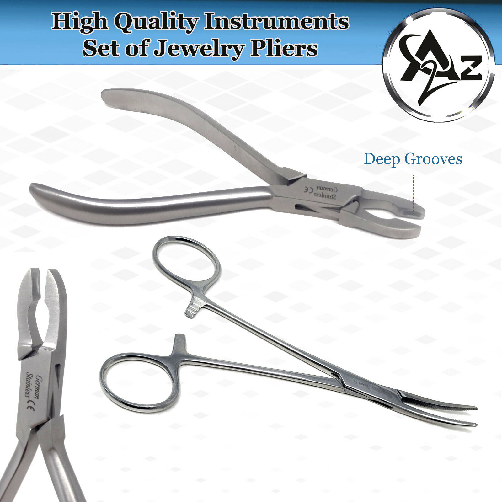 Pro Quality 5.5" Loop Closing Pliers Close Jump Ring Jewelry Making Tool Beading A2Z SCILAB Does Not Apply
