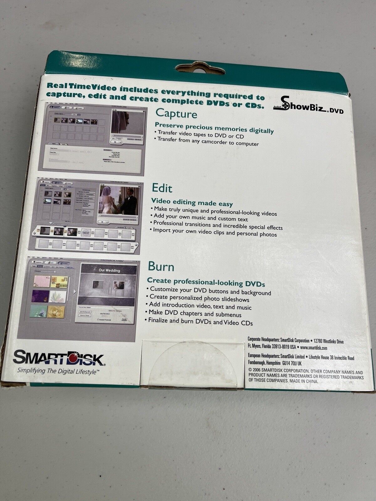 SmartDisk Real Time Video Capture Transfer To DVD Composite New Unopened SmartDisk CM-50000 - фотография #3