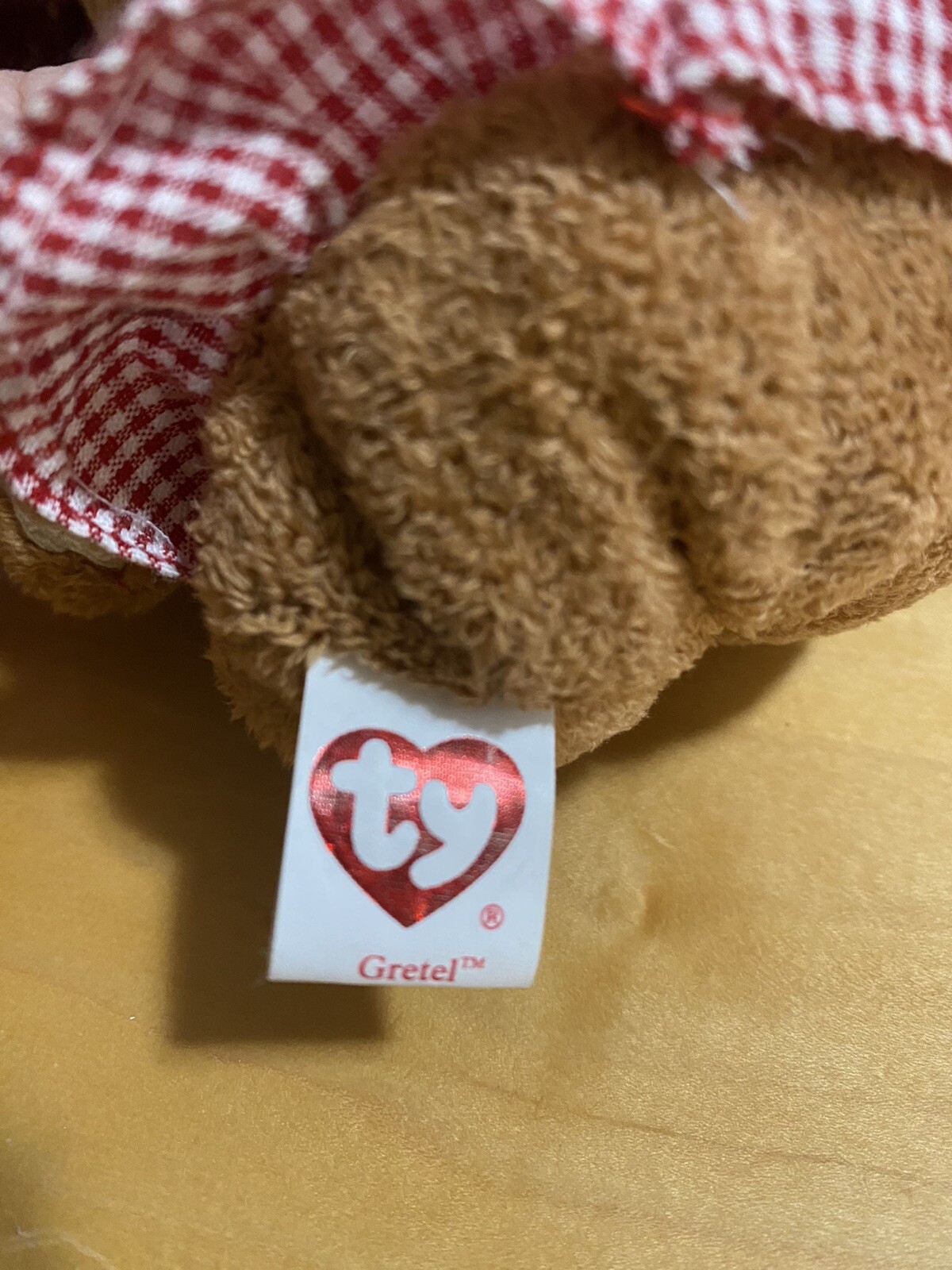 TY Beanie Baby - GRETEL the Gingerbread Girl (7.5”) 2007 NEW WITH TAGS Ty 40703 - фотография #5