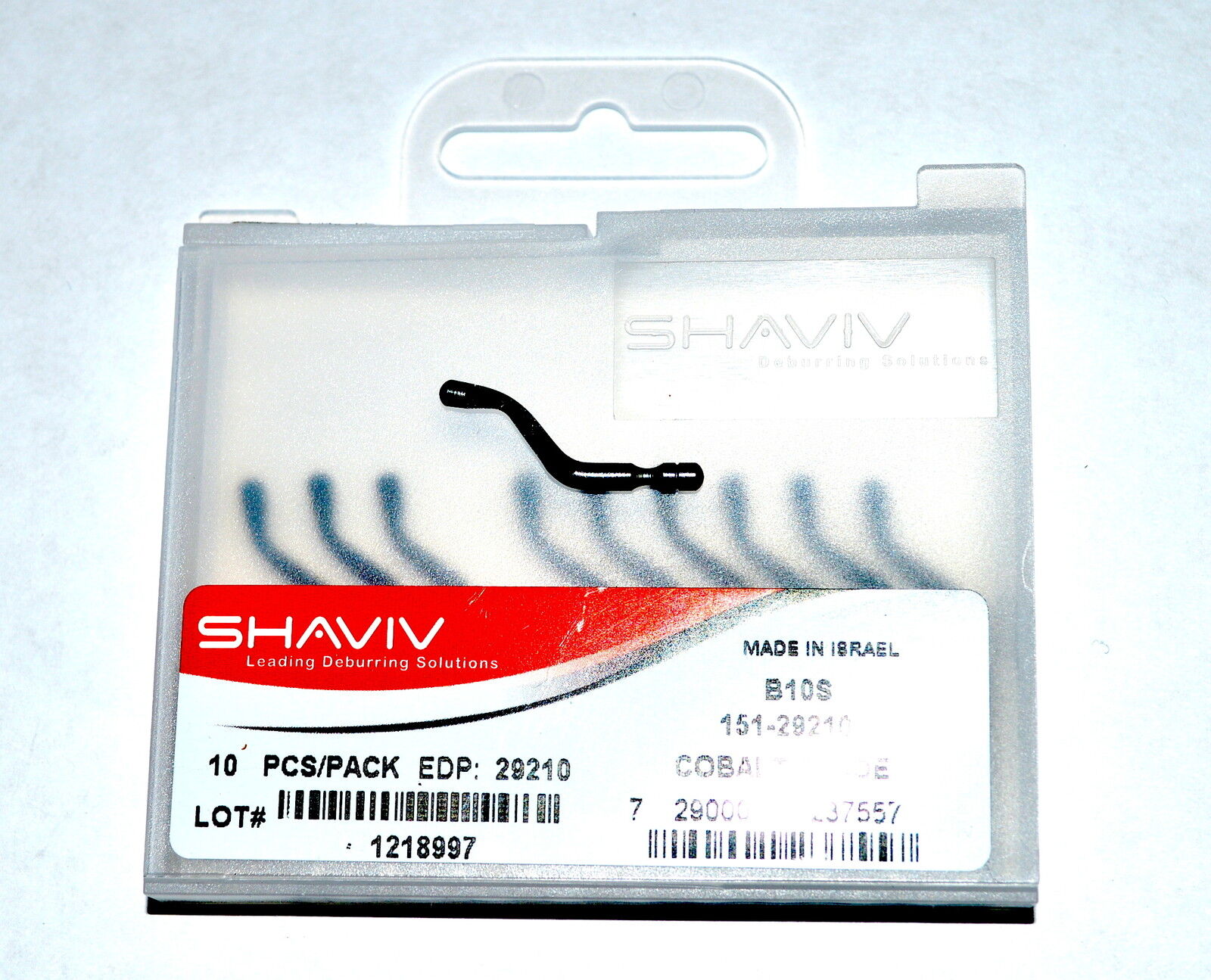 Shaviv B10S  Cobalt Cutter Deburring Blade Pkg of 10  #29210 Shaviv 151-29210