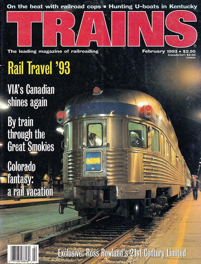 5 TRAINS Magazine of Railroading 1991-93 + 2003 Dream Trains Magazine TRAINS Magazine of Railroading - фотография #5