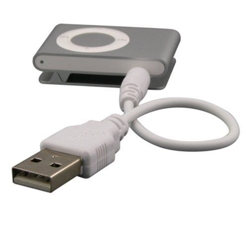 3 X New USB Cable Sync+Charger Cord For IPOD SHUFFLE 2ND GEN 2G Generation Only INSTEN Does not apply - фотография #3