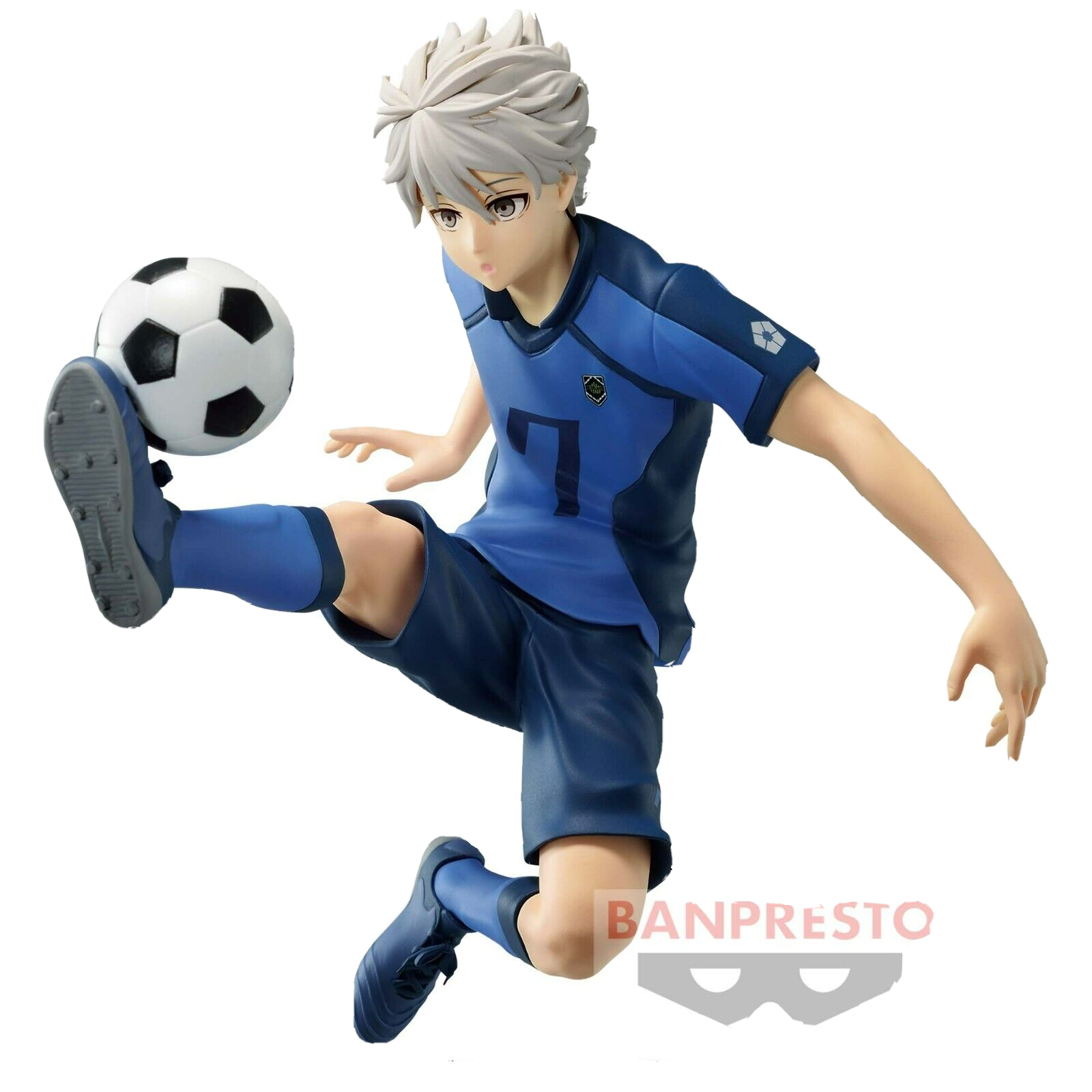Blue Lock Rin Itoshi Reo Mikage Seishiro Nagi Yoichi Hyoma Meguru Figure Set Pre BANPRESTO - фотография #12