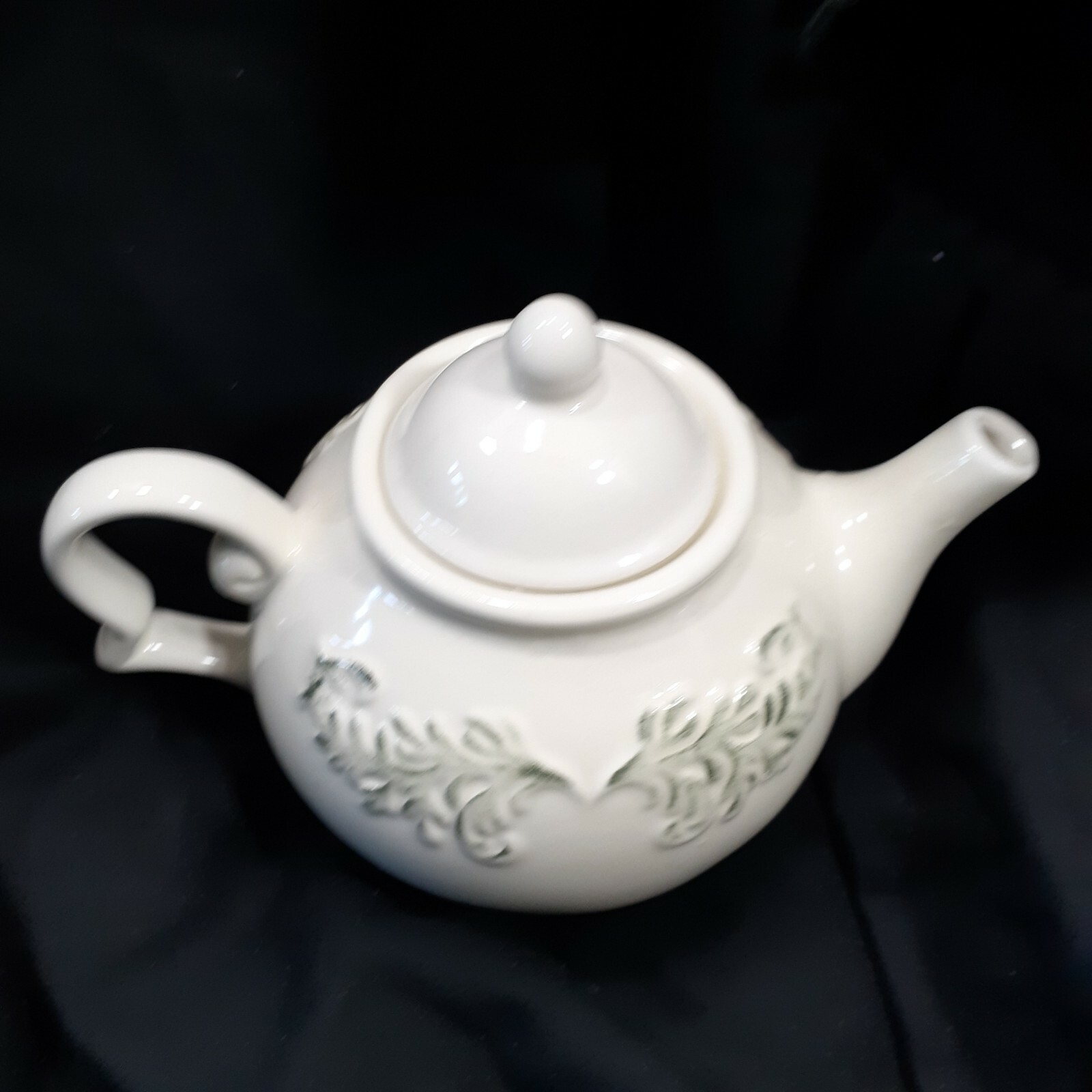 Boyds Microwave Dishwasher Safe Teapot Heart Shape Handle with Lid 5.25x7.25" Boyds n/a - фотография #5