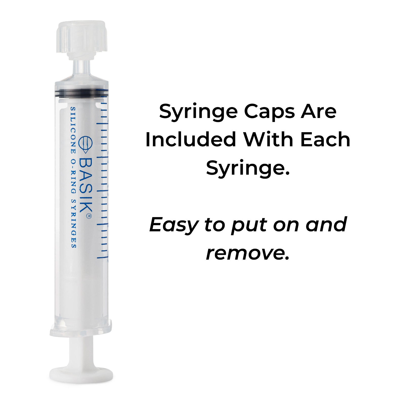 5cc | 5ml Silicone O-ring Slip Tip Feeding  Craft Syringe With Caps  10/pack Medcare Products 5cc Slip Tip - фотография #4