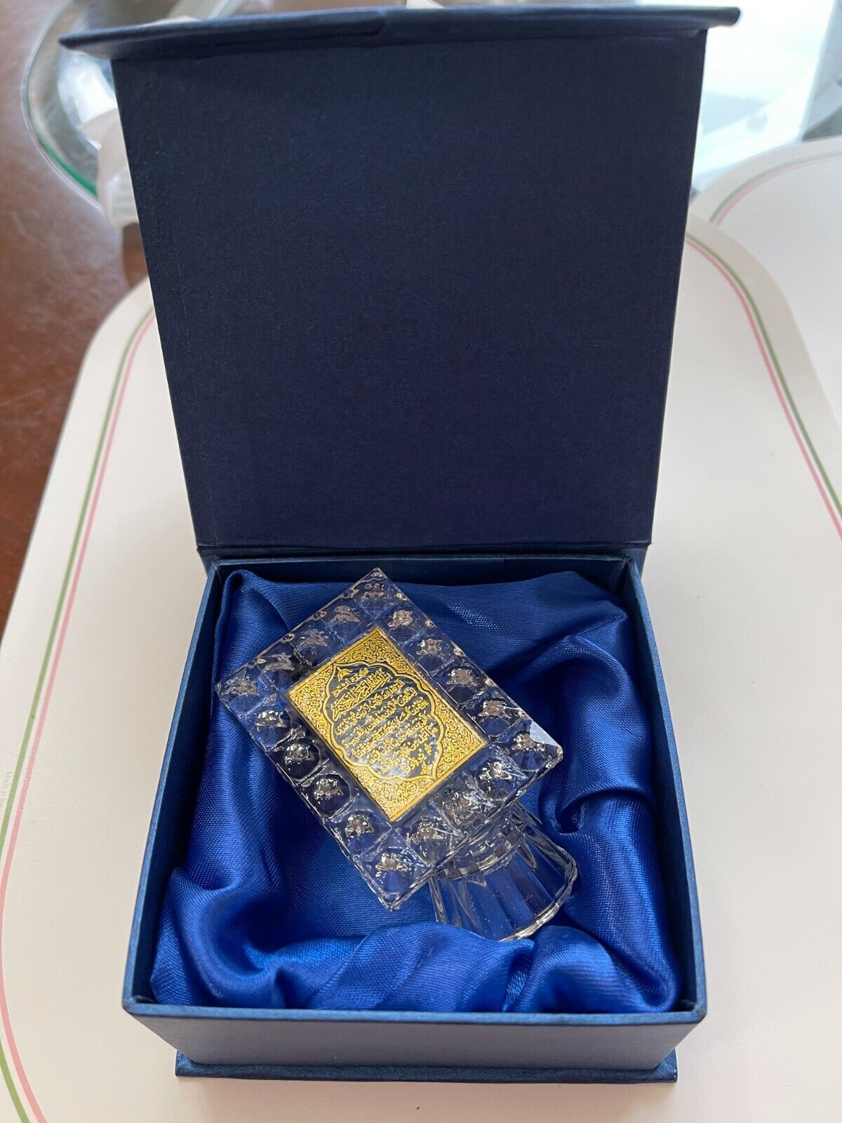 (5) Islamic Crystal Quran with (5) decorative gift box Hajj/Eid Gifts Islamic Gifts Crystal  Quran