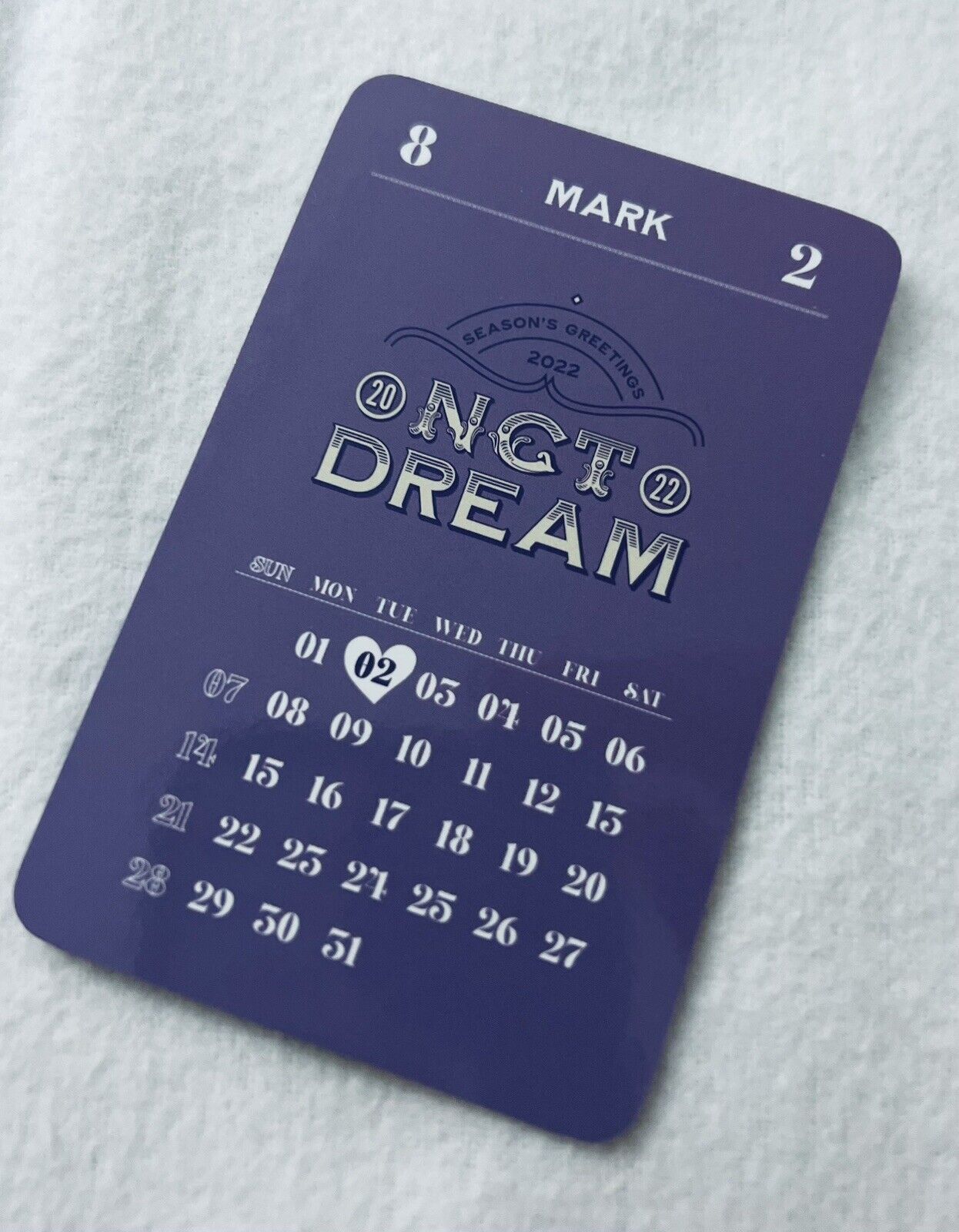 [MARK] NCT Dream Season's Greetings 2022 POB Photocards set (5pcs) Без бренда - фотография #11