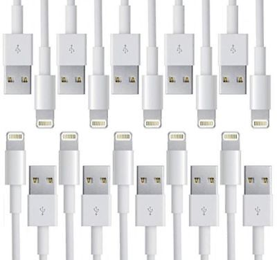 Lot of 10 X USB Data Sync Charger Charging Cable Cord for iphone x5 6 7 8 x Plus vd 687068706870 - фотография #5