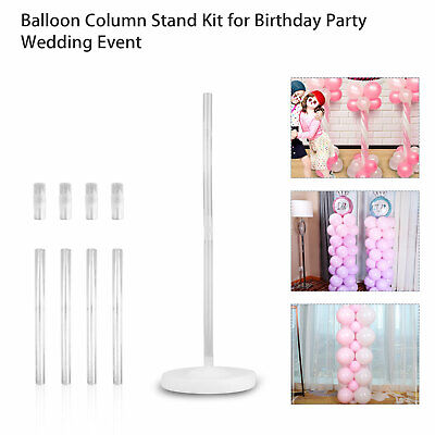 Large Balloon Arch Set Column Stand Base Frame Kit Birthday Wedding Party Decor RedTagTown Does Not Apply - фотография #2
