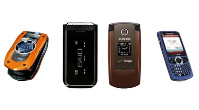 4 Pack - Orange/Pink/Brown/Blue Toy Phone for Kids / Dummy Cell Phone for Kids, Unlimited Cellular Dummy kit 44 - фотография #2