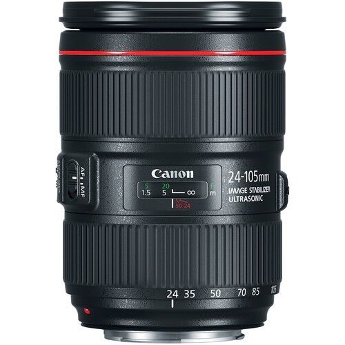 Canon ZOOM LENS EF24-105mm F4L IS II USM - White Box (New) (Bulk Packaging) Canon 1380C002 - фотография #3