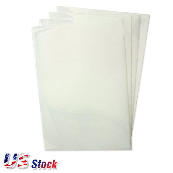 US - 100 Sheets* 13" x 19" Waterproof Inkjet Transparency Film for screen print Ving 6566002427700 - фотография #2