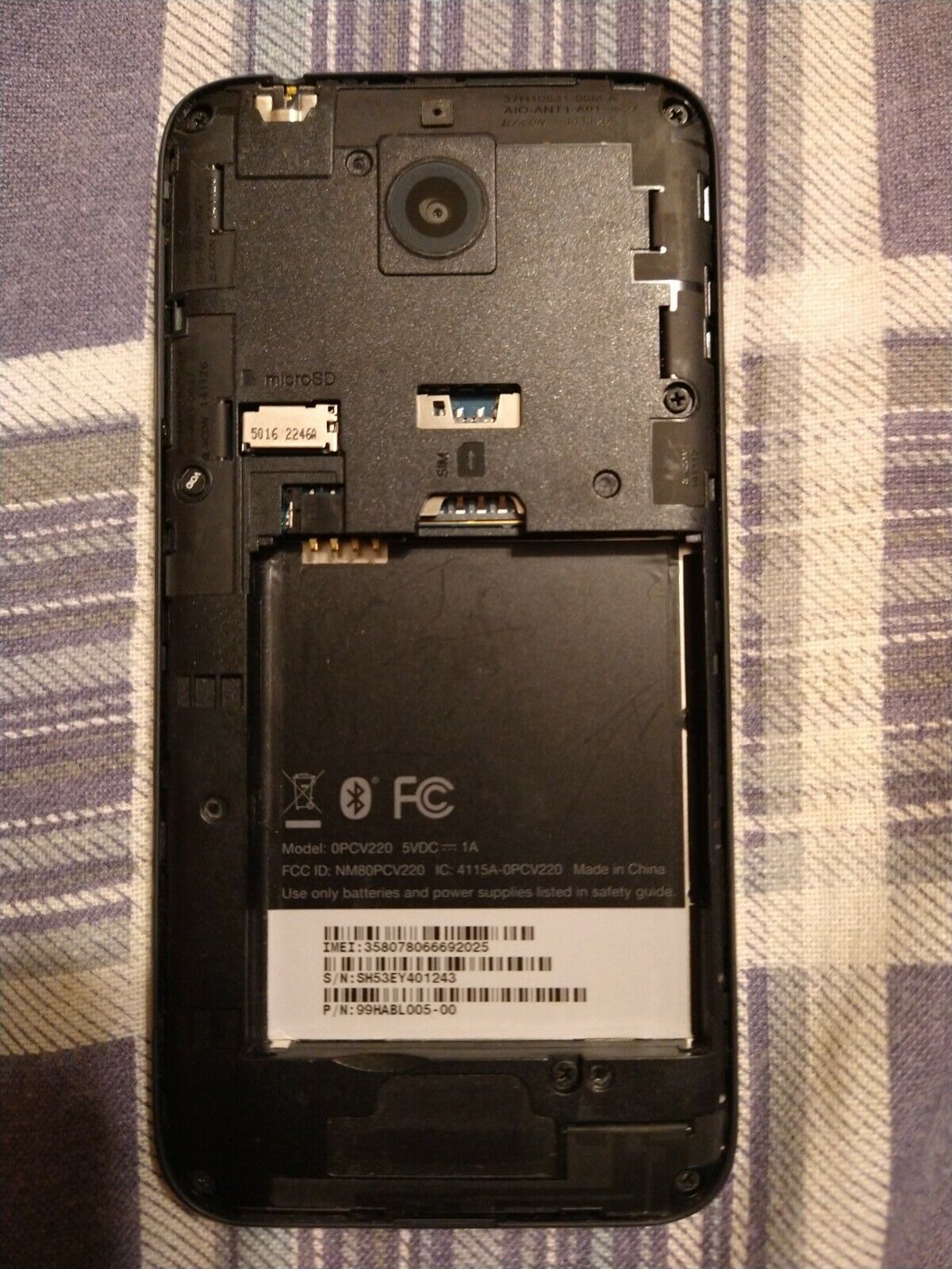 HTC Desire 510 - 4GB - Black (Cricket) Smartphone No Battery Untested HTC HTC Desire 510 - фотография #2