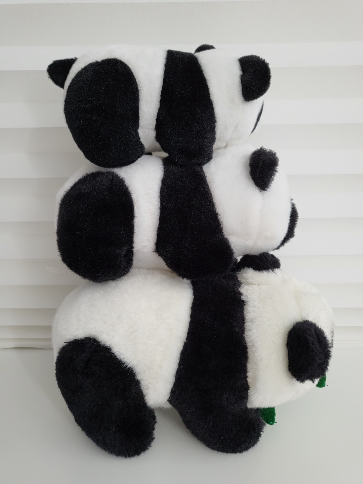 Panda Plush Bulk Lot of 3 Bears Soft Stuffed Toys River Safari Singapore Bamboo River Safari Singapore - фотография #5
