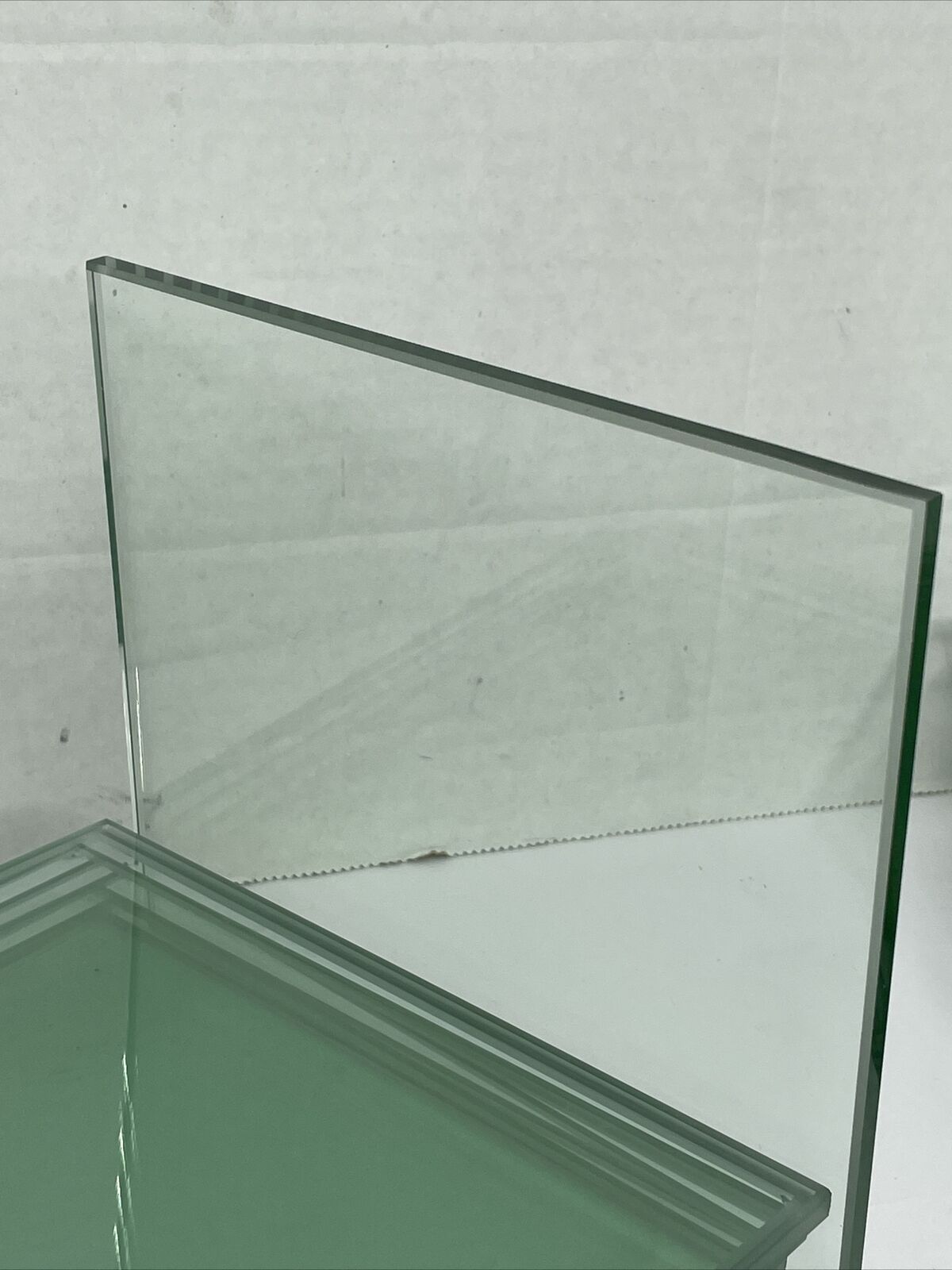 LOT OF 30 -  Square Clear Glass 6" x 6" (nominal) x 6mm Thick - Flat Polish Edge Unbranded Does Not Apply - фотография #4